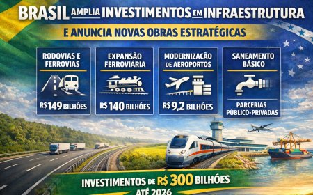 Novo PAC prevê até R$ 1,7 trilhão em investimentos em logística e energia