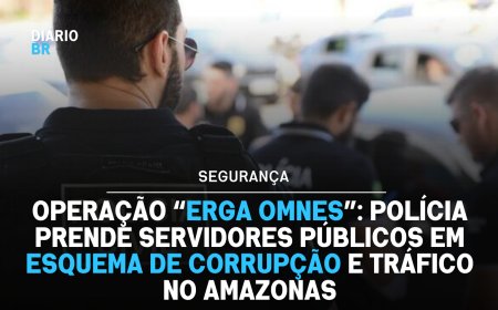 Operação “Erga Omnes”: polícia prende servidores públicos em esquema de corrupção e tráfico no Amazonas