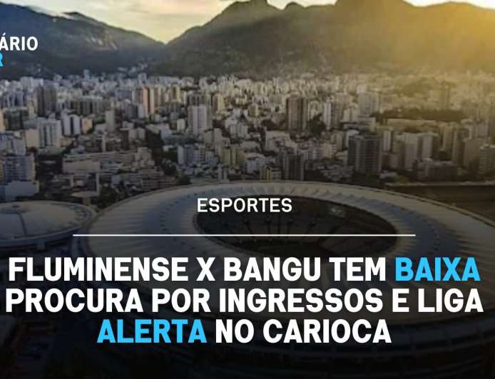 Venda de ingressos para Fluminense x Bangu apresenta ritmo moderado antes das quartas do Carioca
