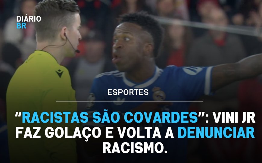 Vinícius Júnior relata episódios de racismo após partida do Real Madrid